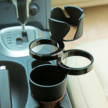 Load image into Gallery viewer, Multi Cup Holder Car Cup Holder Black Multfunctional Cup Holder