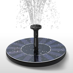 Solar Powered Fountain Outdoor Solar Fountain Portable Floating Solar Fountain