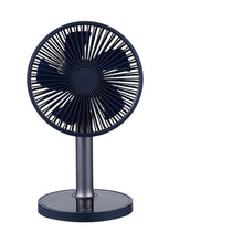 Load image into Gallery viewer, USB Charging Retractable 4-speed 5-blade Silent Desktop Fan