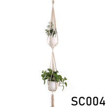 Load image into Gallery viewer, Cotton Rope Hanging Net For Gardening And Greening Flower Pot