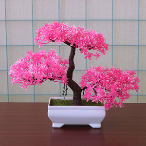 Decorative artificial plant bonsai