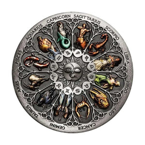Coin Coin Twelve Constellation Commemorative Coin Goddess Of Luck Guardian Coin