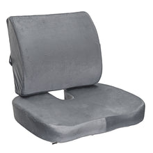 Load image into Gallery viewer, Memory Foam Seat Cushion Lumbar Back Support Orthopedic Car Office Pain Relief Pad